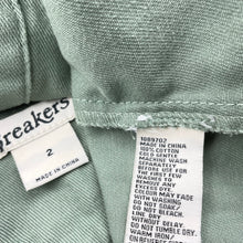 Load image into Gallery viewer, Girls Breakers, khaki denim dress, marks front &amp; back, FUC, size 2, L: 52cm