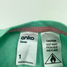 Load image into Gallery viewer, Girls Anko, cotton pyjama t-shirt / top, GUC, size 1,  