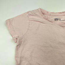 Load image into Gallery viewer, Girls Anko, pink cotton t-shirt / top, GUC, size 6,  