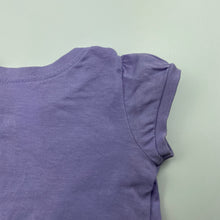 Load image into Gallery viewer, Girls Dymples, purple cotton t-shirt / top, GUC, size 00,  