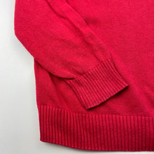 Load image into Gallery viewer, Boys Pumpkin Patch, red knitted cotton sweater / jumper, GUC, size 7,  