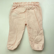 Load image into Gallery viewer, Girls Cotton On, lightweight corduroy cotton pants, elasticated, FUC, size 1,  