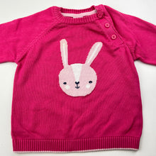 Load image into Gallery viewer, Girls Target, knitted cotton sweater / jumper, FUC, size 0,  