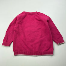 Load image into Gallery viewer, Girls Target, knitted cotton sweater / jumper, FUC, size 0,  