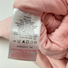 Load image into Gallery viewer, Girls Pumpkin Patch, wadded cotton winter coverall / romper, EUC, size 000,  