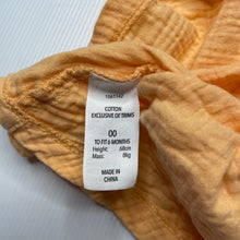 Load image into Gallery viewer, Girls Dymples, lightweight crinkle cotton top, GUC, size 00,  