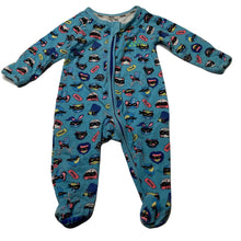 Load image into Gallery viewer, Boys Tradie Baby, stretchy zip coverall / romper, GUC, size 00,  