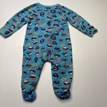 Load image into Gallery viewer, Boys Tradie Baby, stretchy zip coverall / romper, GUC, size 00,  