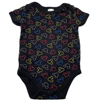 Load image into Gallery viewer, unisex DIsney, Mickey Mouse cotton bodysuit / romper, GUC, size 0,  