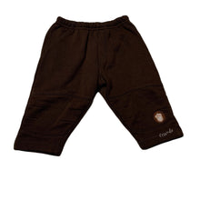 Load image into Gallery viewer, Boys Dymples, brown fleece lined pants, elasticated, GUC, size 00,  