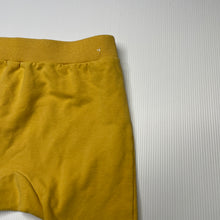 Load image into Gallery viewer, unisex Cotton On, mustard fleece lined stretchy pants, elasticated, GUC, size 0,  