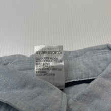 Load image into Gallery viewer, Boys Anko, linen/cotton long sleeve shirt, EUC, size 1,  