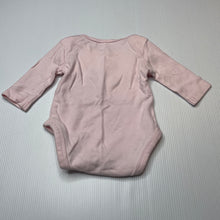 Load image into Gallery viewer, Girls Kids &amp; Co, pink cotton bodysuit / romper, EUC, size 0000,  