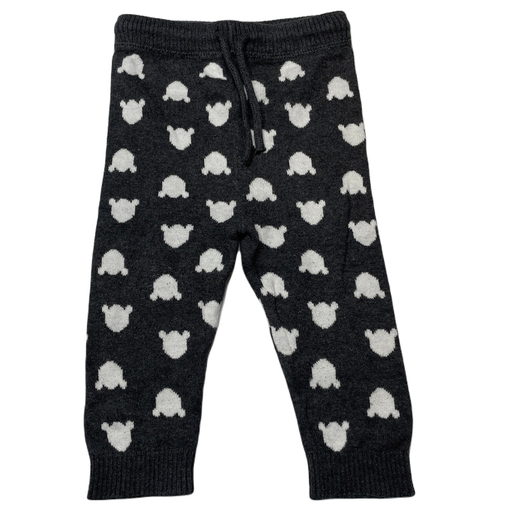 Girls Target, soft feel knitted cotton leggings / bottoms, GUC, size 00,  