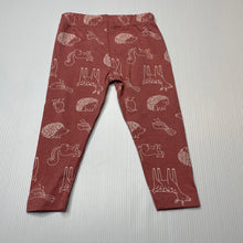 Load image into Gallery viewer, Girls Dymples, organic cotton blend leggings, elasticated, EUC, size 00,  