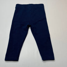 Load image into Gallery viewer, Girls Target, navy stretchy pants, elasticated, Inside leg: 23.5cm, FUC, size 1,  