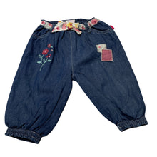 Load image into Gallery viewer, Girls Pumpkin Patch, lined embroidered cotton pants, elasticated, GUC, size 0,  