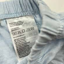 Load image into Gallery viewer, Girls H&amp;M, blue cotton shorts, elasticated, GUC, size 2,  