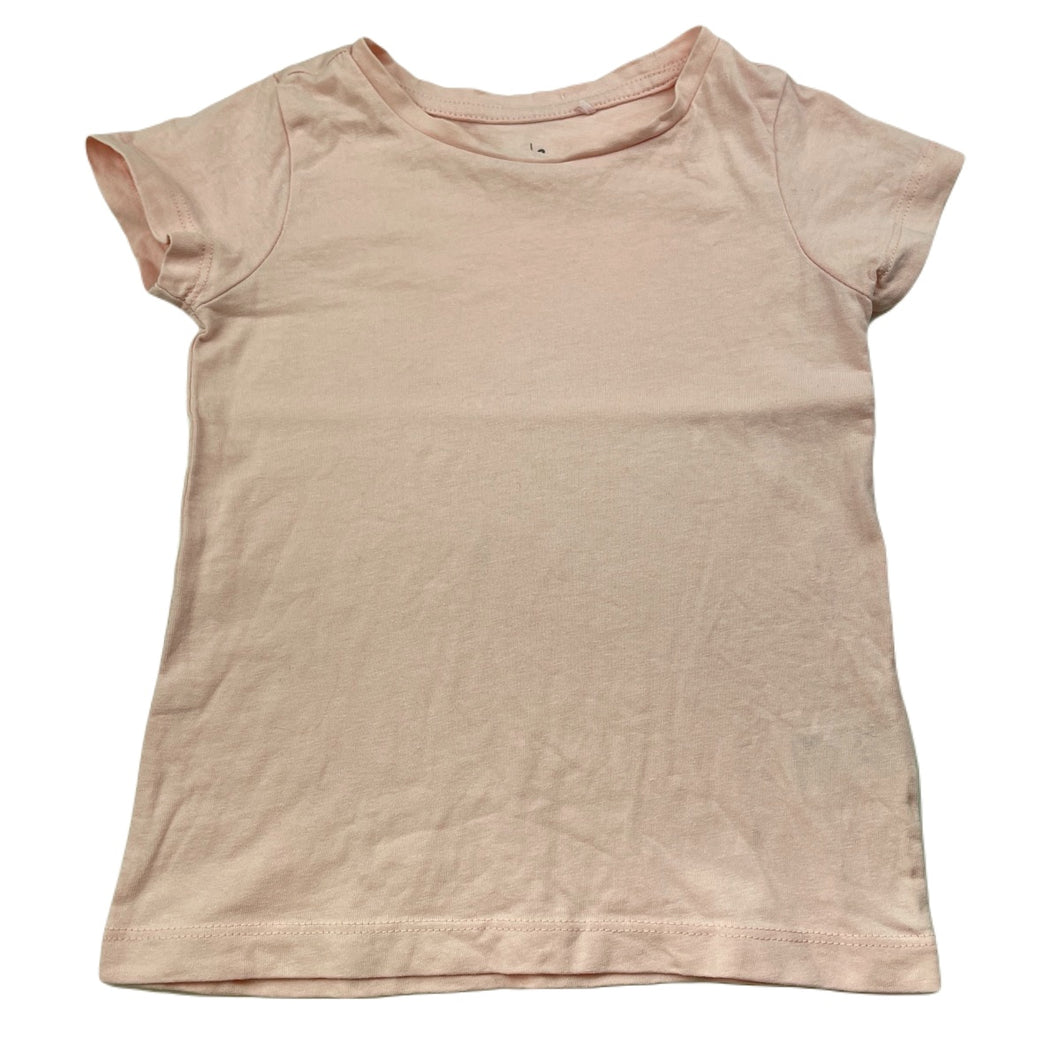 Girls Anko, pink cotton t-shirt / top, GUC, size 3,  