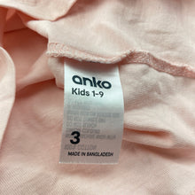 Load image into Gallery viewer, Girls Anko, pink cotton t-shirt / top, GUC, size 3,  