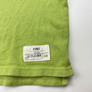 Boys Esprit, green cotton polo shirt top, GUC, size 3,  