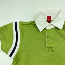 Load image into Gallery viewer, Boys Esprit, green cotton polo shirt top, GUC, size 3,  