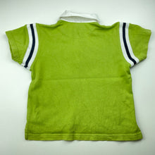 Load image into Gallery viewer, Boys Esprit, green cotton polo shirt top, GUC, size 3,  