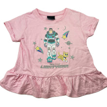 Load image into Gallery viewer, Girls DIsney, LIGHTYEAR cotton t-shirt / top, small mark right shoulder, FUC, size 4,  