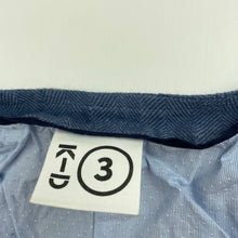 Load image into Gallery viewer, Boys KID, cotton lined linen blend waistcoat / vest, GUC, size 3,  