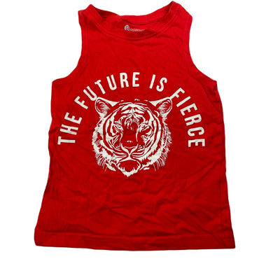 Boys B Collection, cotton singlet / tank top, tiger, EUC, size 3,  