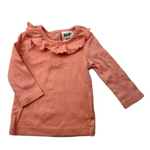 Load image into Gallery viewer, Girls Cotton On, pink cotton long sleeve top, FUC, size 000,  