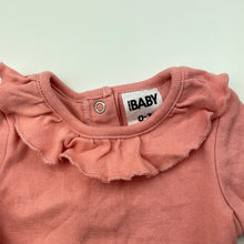 Load image into Gallery viewer, Girls Cotton On, pink cotton long sleeve top, FUC, size 000,  