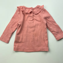 Load image into Gallery viewer, Girls Cotton On, pink cotton long sleeve top, FUC, size 000,  