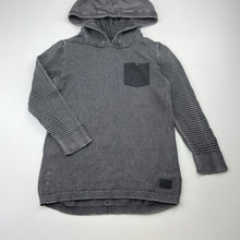 Load image into Gallery viewer, Boys Target, knitted cotton lightweight hoodie sweater, GUC, size 6,  