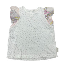 Load image into Gallery viewer, Girls Country Road, paisley trim cotton top, EUC, size 2,  