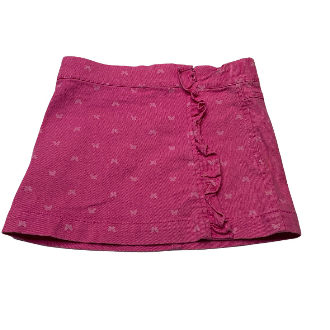 Girls Charlie & Me, pink stretch cotton skirt, adjustable, L: 25.5cm, FUC, size 5,  