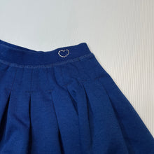 Load image into Gallery viewer, Girls Milkshake, royal blue pleated skirt, elasticated, pilling, L: 30.5cm, FUC, size 5,  