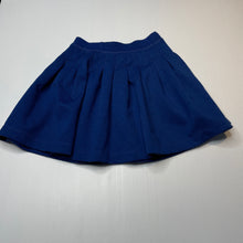 Load image into Gallery viewer, Girls Milkshake, royal blue pleated skirt, elasticated, pilling, L: 30.5cm, FUC, size 5,  