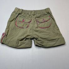 Load image into Gallery viewer, Girls Sprout, embroidered cotton shorts, elasticated, GUC, size 2,  