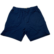 Load image into Gallery viewer, Boys Lily &amp; Dan, blue cotton shorts, elasticated, EUC, size 4,  