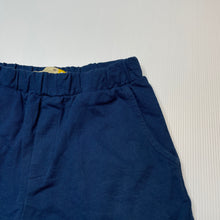 Load image into Gallery viewer, Boys Lily &amp; Dan, blue cotton shorts, elasticated, EUC, size 4,  