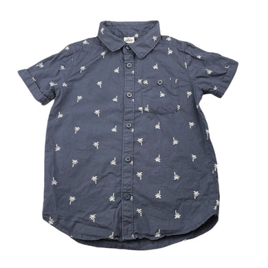 Boys Anko, lightweight cotton short sleeve shirt, GUC, size 5,  