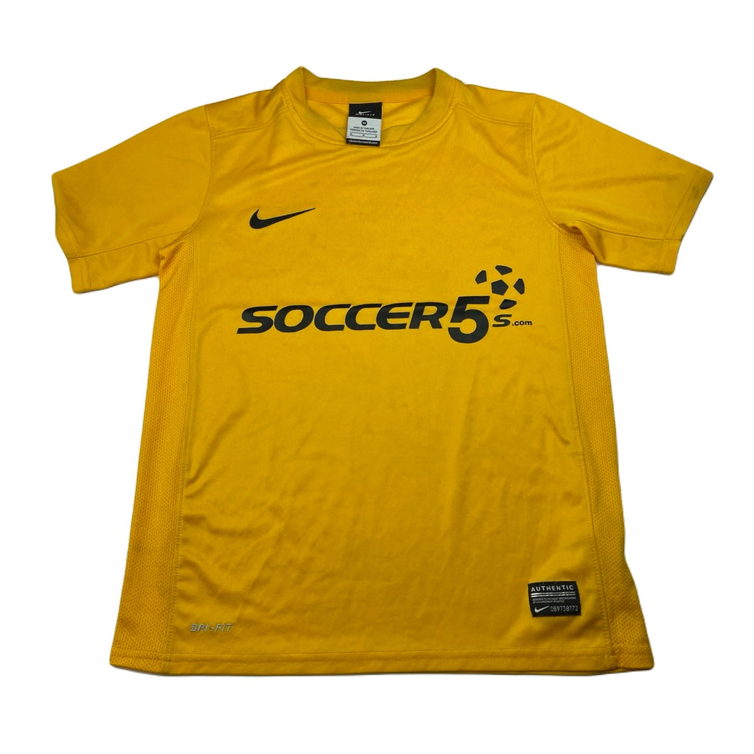 Boys Nike, Dri-Fit soccer / sports top, light marks chest, FUC, size 10-11,  