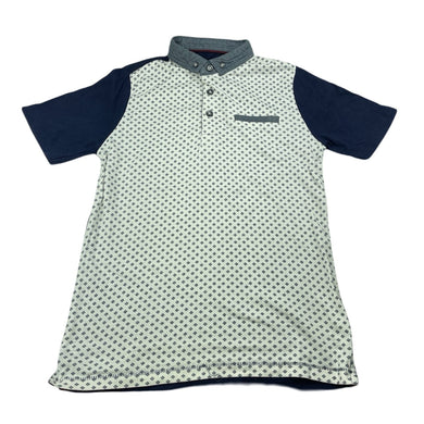 Boys Nutmeg, cotton polo shirt top, GUC, size 9-10,  