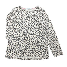 Load image into Gallery viewer, Girls H&amp;M, stretchy leopard print long sleeve top, FUC, size 7-8,  