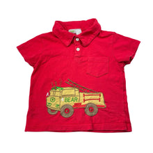 Load image into Gallery viewer, Boys iTQ, embroidered polo shirt top, FUC, size 2,  