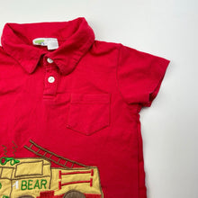 Load image into Gallery viewer, Boys iTQ, embroidered polo shirt top, FUC, size 2,  