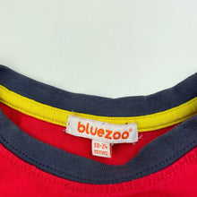 Load image into Gallery viewer, Boys Bluezoo, red cotton t-shirt / top, GUC, size 2,  