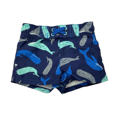 Boys Cat & Jack, lined lightweight board shorts, elasticated, EUC, size 00,  