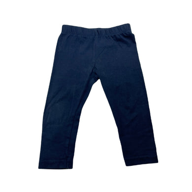 Girls Dymples, navy stretchy leggings / bottoms, EUC, size 0,  